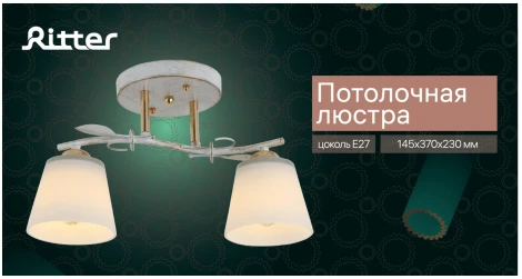 Потолочная люстра на штанге Ritter Padova 52510 3