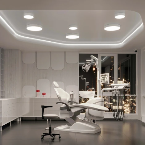 Потолочный светильник IM-FLOWER-EMERGENCY-3H-R280-15W Day4000-MIX (BK, 110 deg, 230V) (Arlight, IP54 Пластик, 2 года) 041106