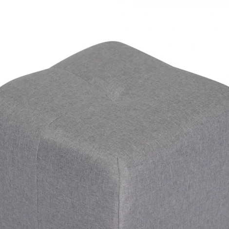 Пуф Dreambag Николь Серый Рогожка 13602