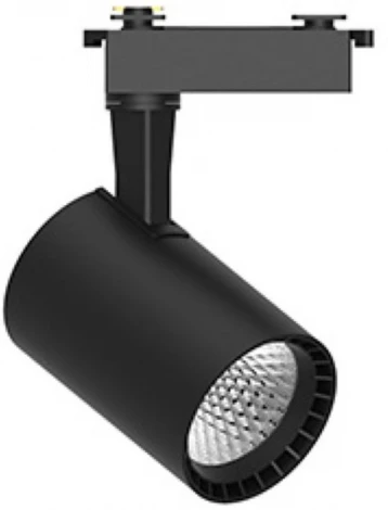 Светодиодный светильник трековый однофазный Feron ONE AL141 48713 18W 4000K черный (220V, круглые, IP40)