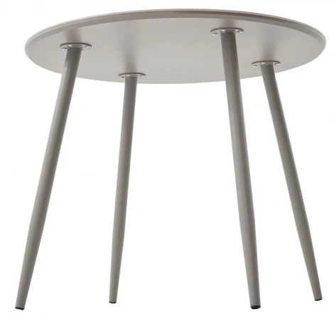 Стол МИЛТОН D89 цвет ПАНДОРА (PANDORA LIGHT), керамика / ЛАТТЕ каркас M-City 64589