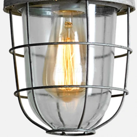 Подвесной светильник Lussole Loft Northport LSP-9524 (220V, на цепи, фонарь, IP21)