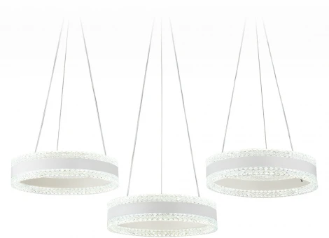 Подвесной светильник светодиодный с пультом ACRYLICA FA6206 Ambrella (220V, на тросе)