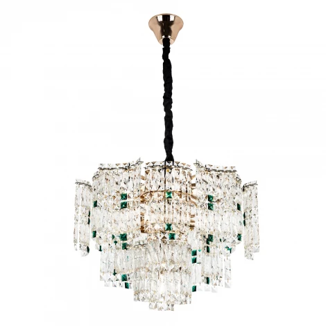 Подвесная люстра хрустальная Modelux MODELUX ML.7070.13 GD