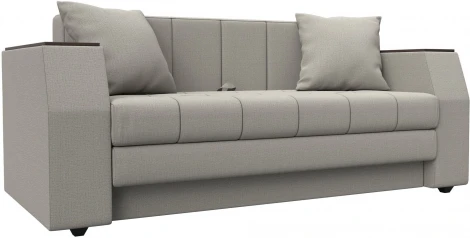 Диван прямой Атлант мини (Бежевый/Рогожка) Лига Диванов арт.122571