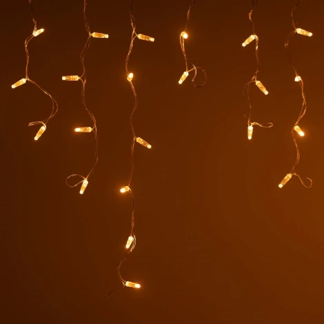 Светодиодная гирлянда ARD-EDGE-CLASSIC-2400x600-CLEAR-88LED-STD Yellow (230V, 6W) (IP65)