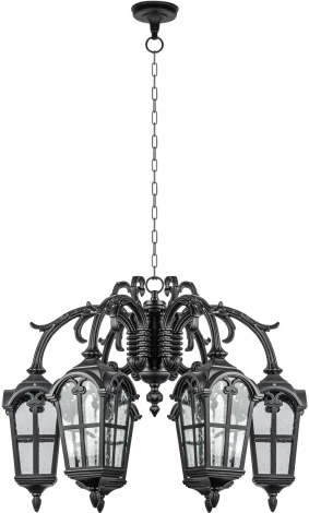 Уличный светильник подвесной Oasis Light PORTO 86170/6 16 Bl