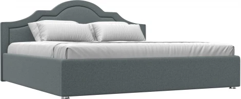 Кровать интерьерная Афина 200 (Серый/Рогожка) Лига Диванов арт.123051