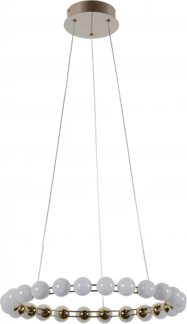 Подвесной светильник Favourite Helmet 4590-5P (LED, 220V, на проводе, шарики, круглые)