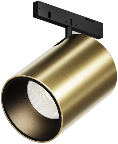 Трековый светильник магнитный 9Вт 24V Maytoni Focus Led TR187-1-9W3K-M-BBS (круглые)