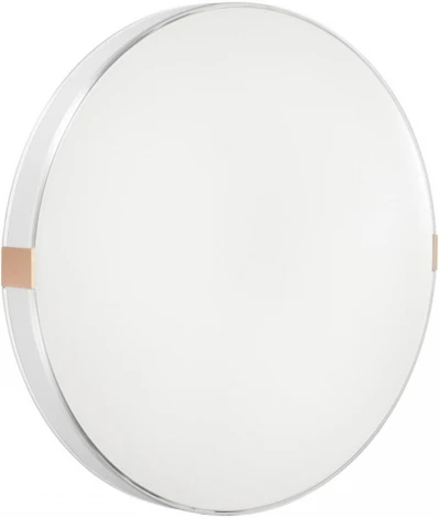 Настенно-потолочный светильник Sonex Otiga White 7676/DL COLOR SN пластик/золотистый LED 48Вт 4000K D393 IP43 (220V, круглые)