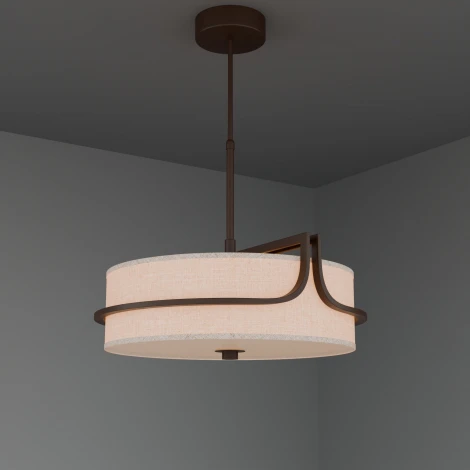 Потолочная люстра на штанге Lightera Goodman LE225L-4BR