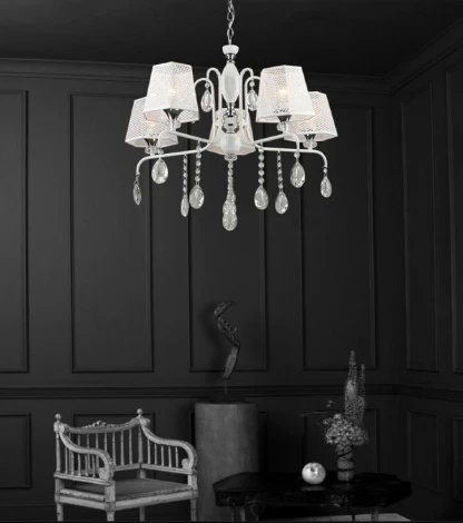 Подвесная люстра Wedo Light Darlona WD3612/5H-WT-CR-WT