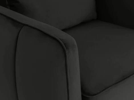 Кресло Amsterdam ОГОГО (арт.342707), (Ткань/Черный)