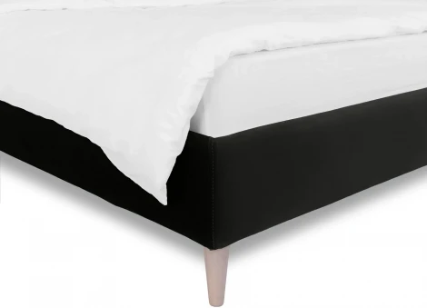 Кровать Queen II Sharlotta L 1600 ОГОГО (арт.577069), (Ткань/Черный)