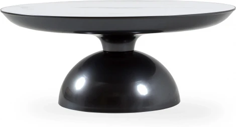 Столик журнальный Nofon major (Керамика/Белый,Черный) ОГОГО Обстановочка! арт.888830