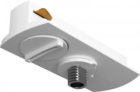 Коннектор для трека Unity белый (однофазный) Maytoni Technical TRA011-1-A-W (220V)