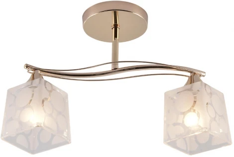 Потолочная люстра на штанге Seven Fires Fabo SF3376/2C-FGD-WT