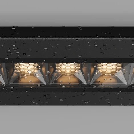 Встраиваемый уличный LED линейный светильник IP65 Maytoni Ghost O488DL-L12GF3K (220V)