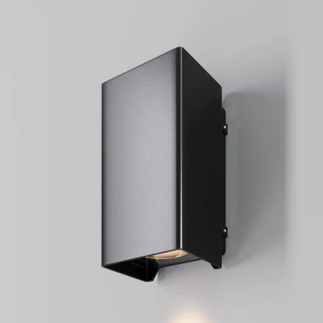 Уличный настенный светильник Maytoni Outdoor Shell O505WL-L3B3K