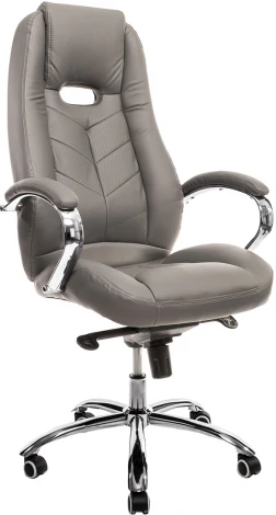 Компьютерное кресло для руководителя Drift M экокожа серый