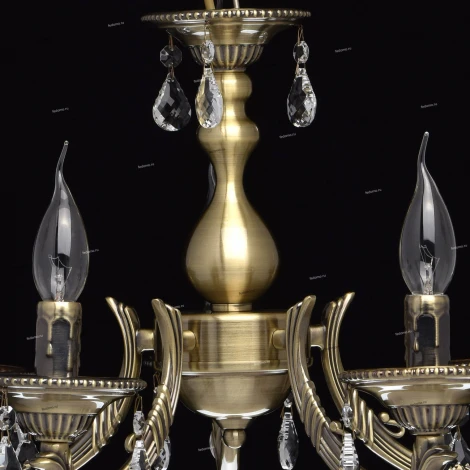 Подвесная люстра MW-Light Аврора 371011605 (220V, на цепи, подсвечник, свеча)