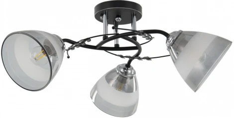 Потолочная люстра на штанге Arte Milano AMALFI-327685 327685/3A BK+CR (220V)