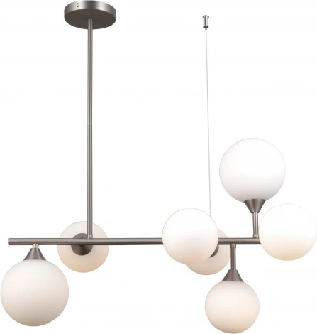 Подвесная люстра Moderli Molecule V10842-7P (220V, на тросе, шар, молекулы)