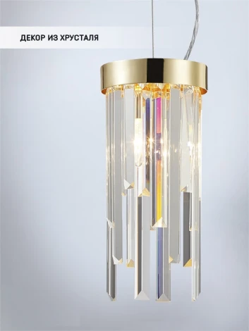 Подвесной светильник Lumien Hall Dzhillian LH0048/2P-GD-CL