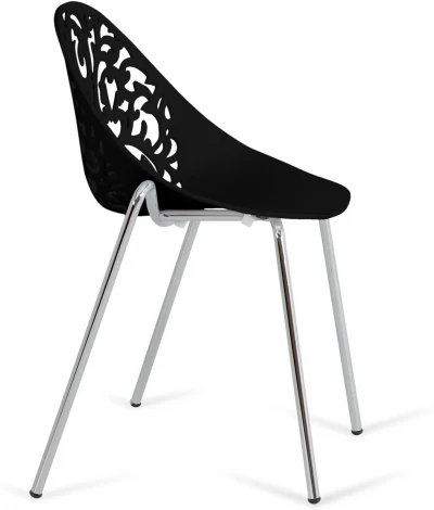 Стул уличный Lace ОГОГО Обстановочка! (Пластик,Металл/Черный) арт.920351