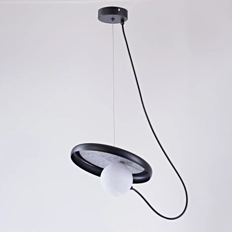 Подвесной светильник Margott D25 Black By ImperiumLoft Margott01 (220V, на тросе, шар)