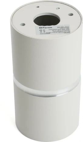 Светильник потолочный Feron ML186 Barrel ZEN 48640 MR16 GU10 35W белый, хром (220V, круглые)