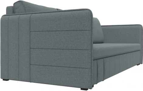 Диван прямой Слим (Серый/Рогожка) Лига Диванов арт.121144