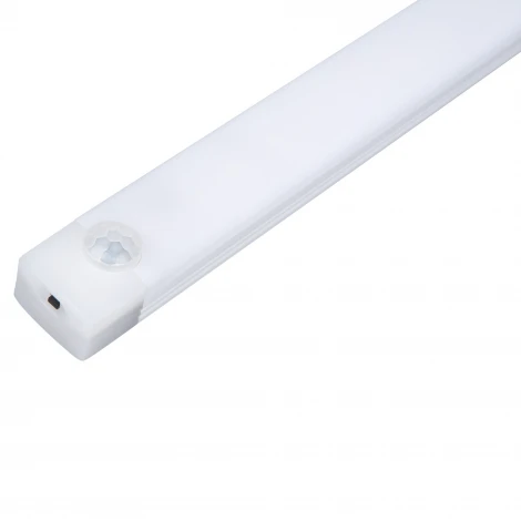 Светильник светодиодный для мебели с сенсором движения и освещенности, аккумуляторный (в/к) Uniel ULM-F60-2W/4000K/RECH SENSOR IP20 WHITE