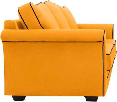 Диван трехместный Sydney ОГОГО (арт.340444), (Ткань/Желтый)