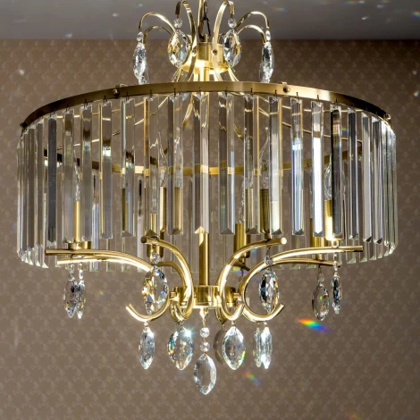 Подвесная люстра Citilux Инга CL335183 (220V, подвески, на цепи, круглые)