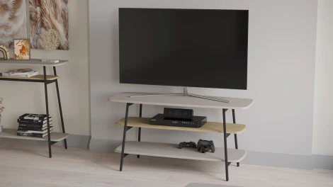 Тумба под ТВ Калифорния Юкон Капучино/дуб сонома 9557096302