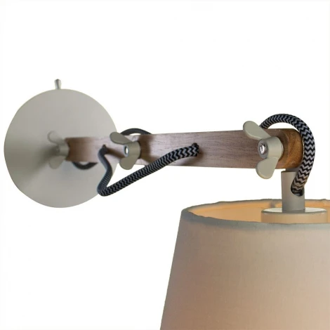 Бра на гибкой ножке Arte Lamp Pinocchio A5700AP-1WH (220V, выключатель)