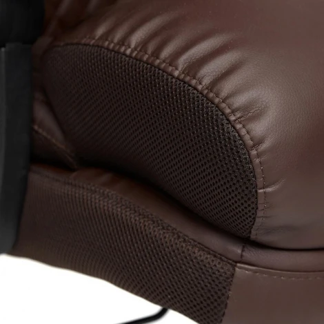 Компьютерное кресло для руководителя Tetchair CHIEF (Исскуственая кожа,Ткань/Коричневый)