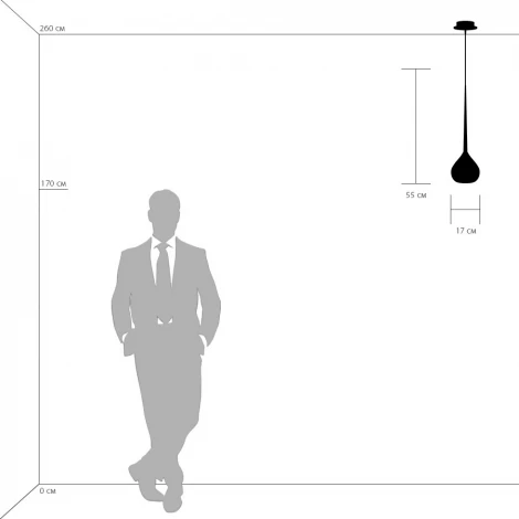 Подвесной светильник Lightstar Forma 808110 (220V, на проводе, шарики)