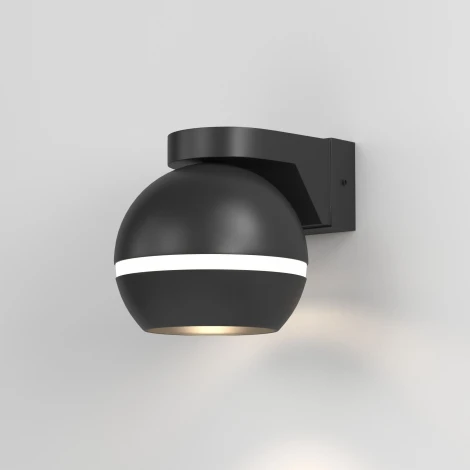 Светильник настенный MRL 1026 Cosmo черный Elektrostandard (220V, шар)