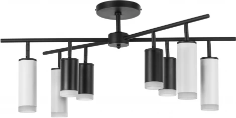 Люстра потолочная на штанге Rullo LR7283748640 (571728+214437-4+214486-4+202430-8) (220V, круглые)