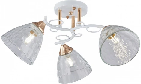 Потолочная люстра на штанге Arte Milano AMALFI-321395 321395/3A WH+FG (220V)