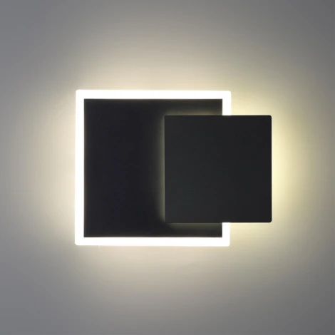 Настенный уличный саетильник светодиодный Novotech Smena 359165 STREET черный IP54 LED 4000K 16W 220V