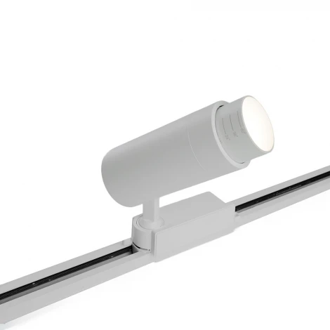 Трековый светодиодный светильник однофазный Feron AL137 51173 12W 4000K белый, изменяемый угол освещения