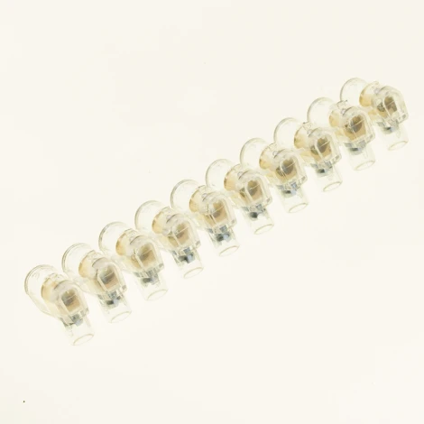 Зажим винтовой концевой изолированный 10 контактов Stekker 49758