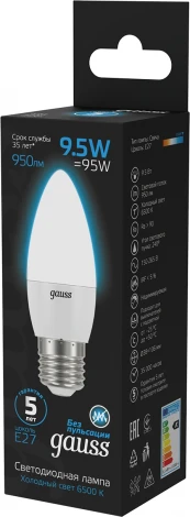 Лампочка светодиодная Gauss 103102310