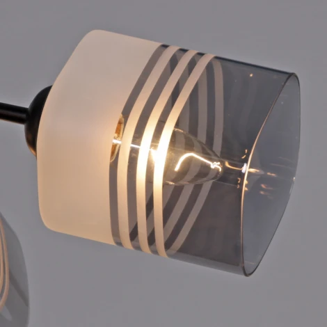 Потолочная люстра на штанге Reluce 70176-3.3-04 BK (220V)