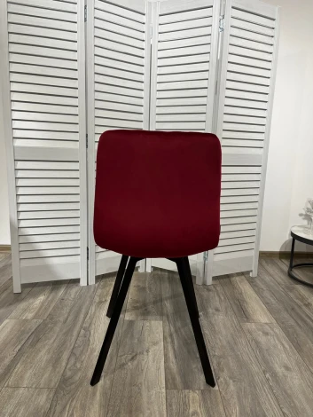 Обеденный стул M-City DAIQUIRI BLUVEL-59 BERRY, велюр