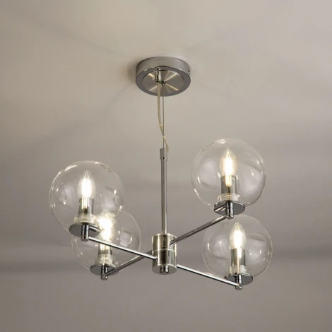 Подвесная люстра Citilux Галлен CL240141 (220V, на тросе, шарики)
